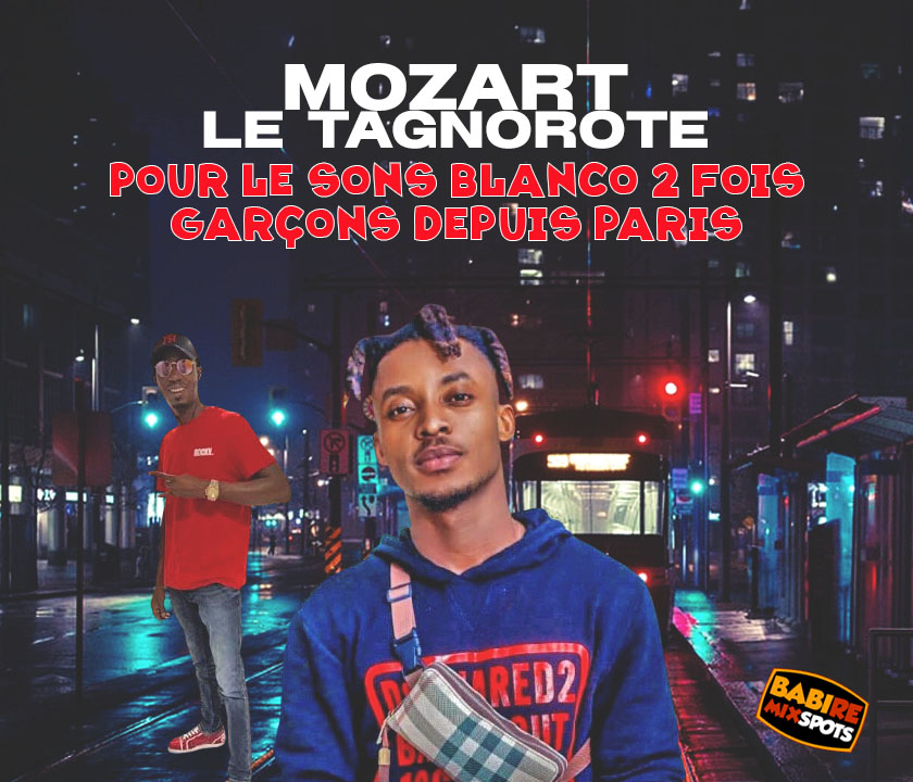 Mozart le tagnorote pour le sons Blanco 2 fois garçons depuis Paris