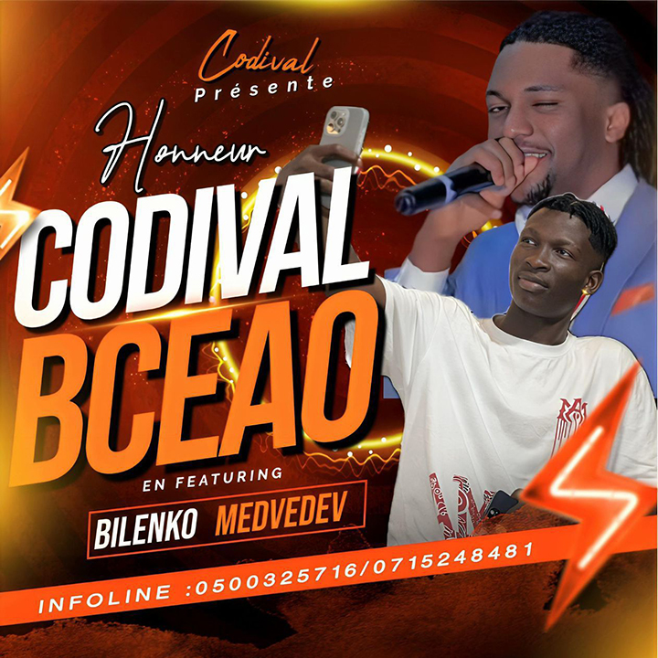 BILENKO MEDVEDEV HONNEUR A CODIVAL BCEAO - ILS VONT RESPECTER