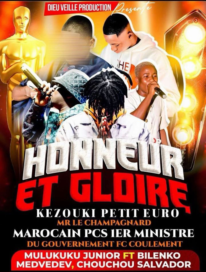 MULUKUKU JUNIOR FT BILENKO MEDVEDEV, CHOUCHOU SALVADOR - HONNEUR ET GLOIRE KEZOUKI PETIT EURO MR LE CHAMPAGNARD MAROCAIN PCS 1ER MINISTRE DU GOUVERNEMENT FC COULEMENT